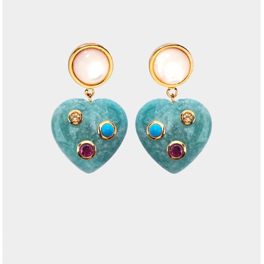 Lizzie Fortunato Gemma earrings